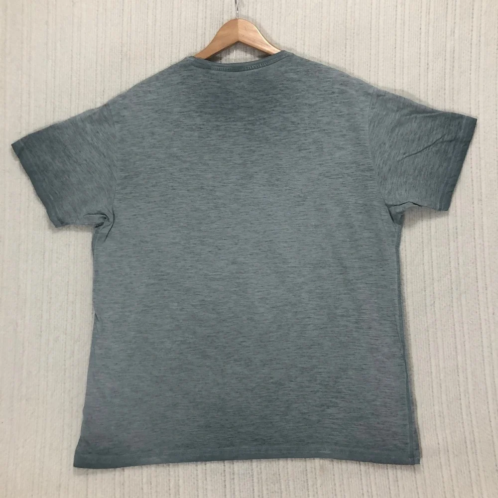 Guess Mens T Shirt XL Extra Large Gray California Los Angeles Graphic Tee - Picture 6 of 8